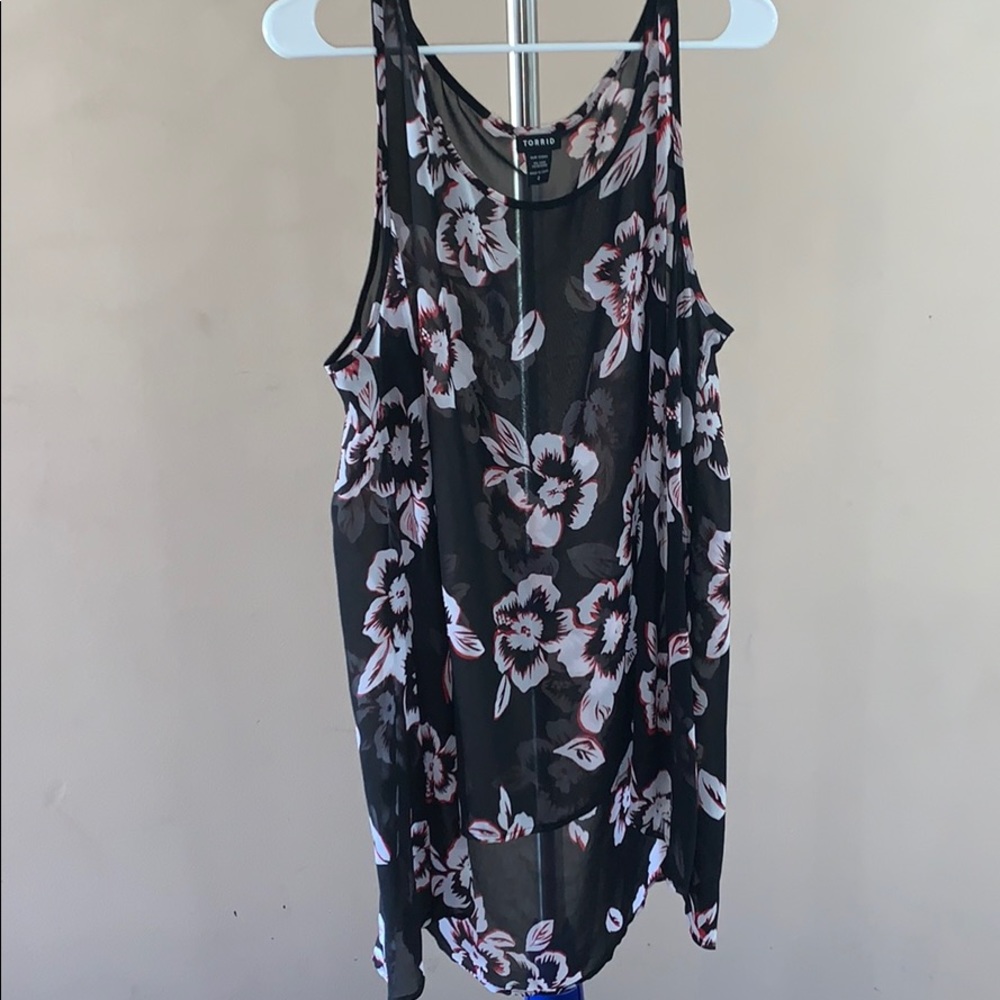 Torrid Hi Lo Tank Top